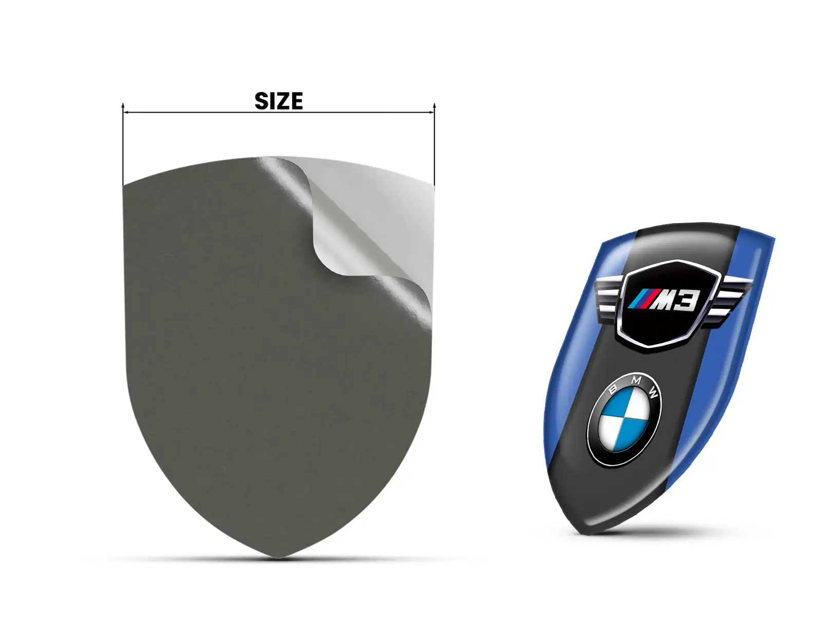 BMW Stoßsticker Druck Edition Stern Professionell